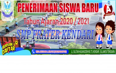 SMP Frater Sediakan 90 Kursi Siswa Baru